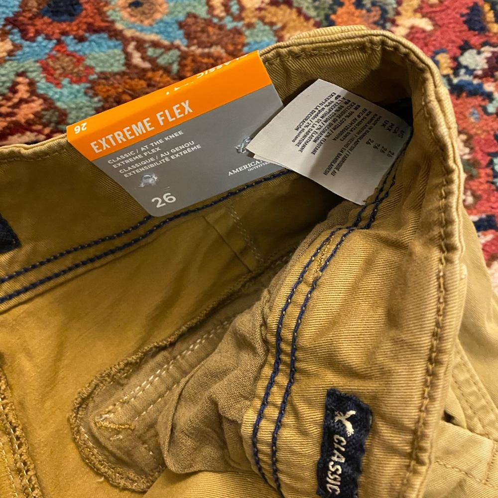 NWT American Eagle Cargo Shorts Size 26 - Picture 4 of 6